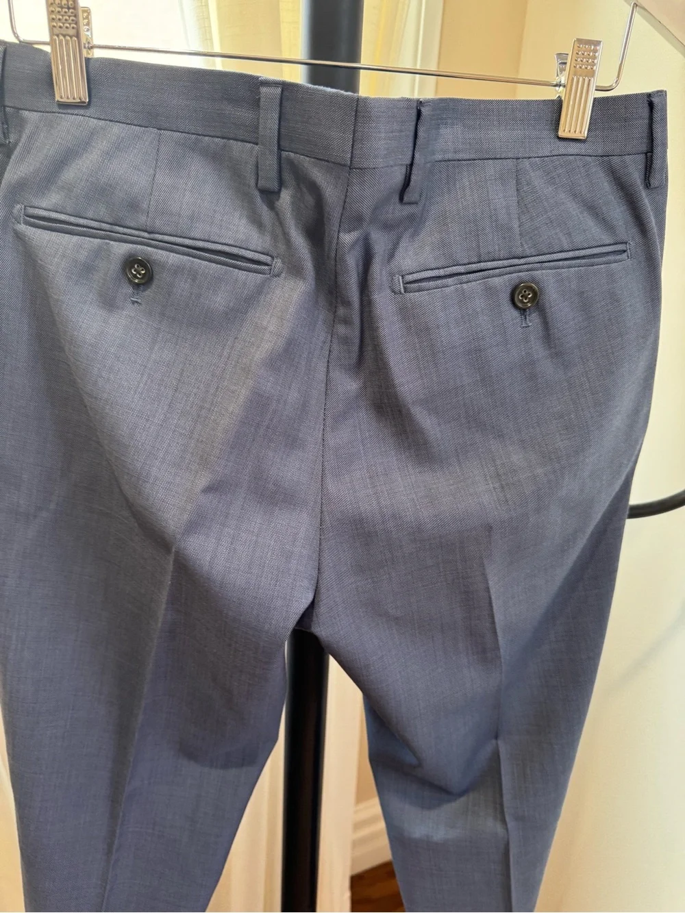 Banana Republic Modern Slim Fit Dress Pants in Light Blue Size 31/32